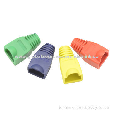 Hot Sale RJ45 Connector with Booth Covers Easy to Use, Various Shapes and Color are Available